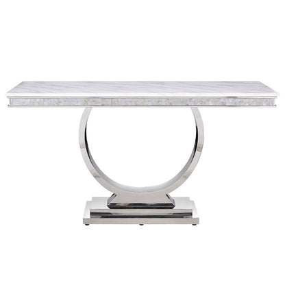 Zander - Table, alternate view 7 with marble