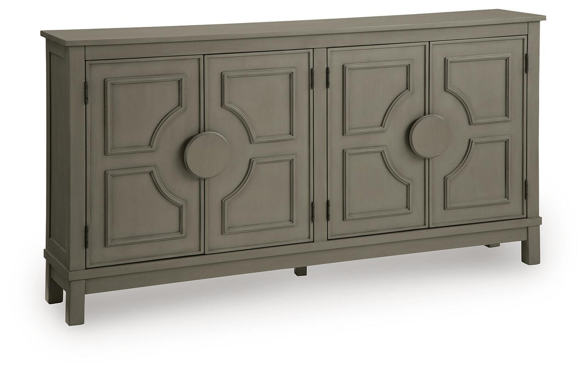 Darlock Accent Cabinet Warm Gray