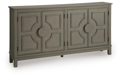 Darlock Accent Cabinet Warm Gray