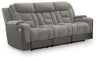 Mixed Motion - Power Reclining Sofa With Adjustable Headrest