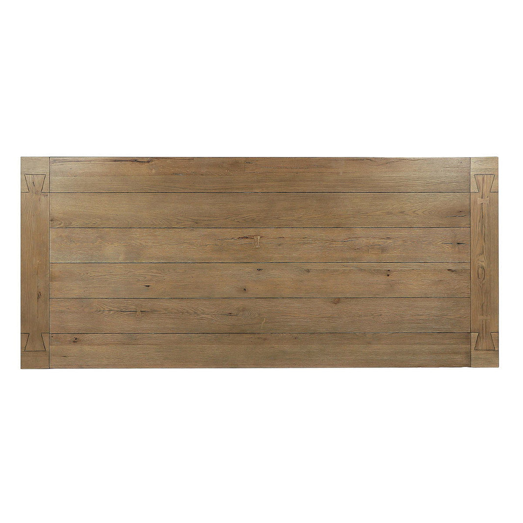 Kingston - Dining Table, alternate view 2 with wood construction