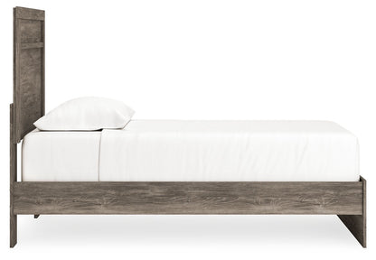 Ralinksi - Panel Bed, alternate view 10 with linen fabric