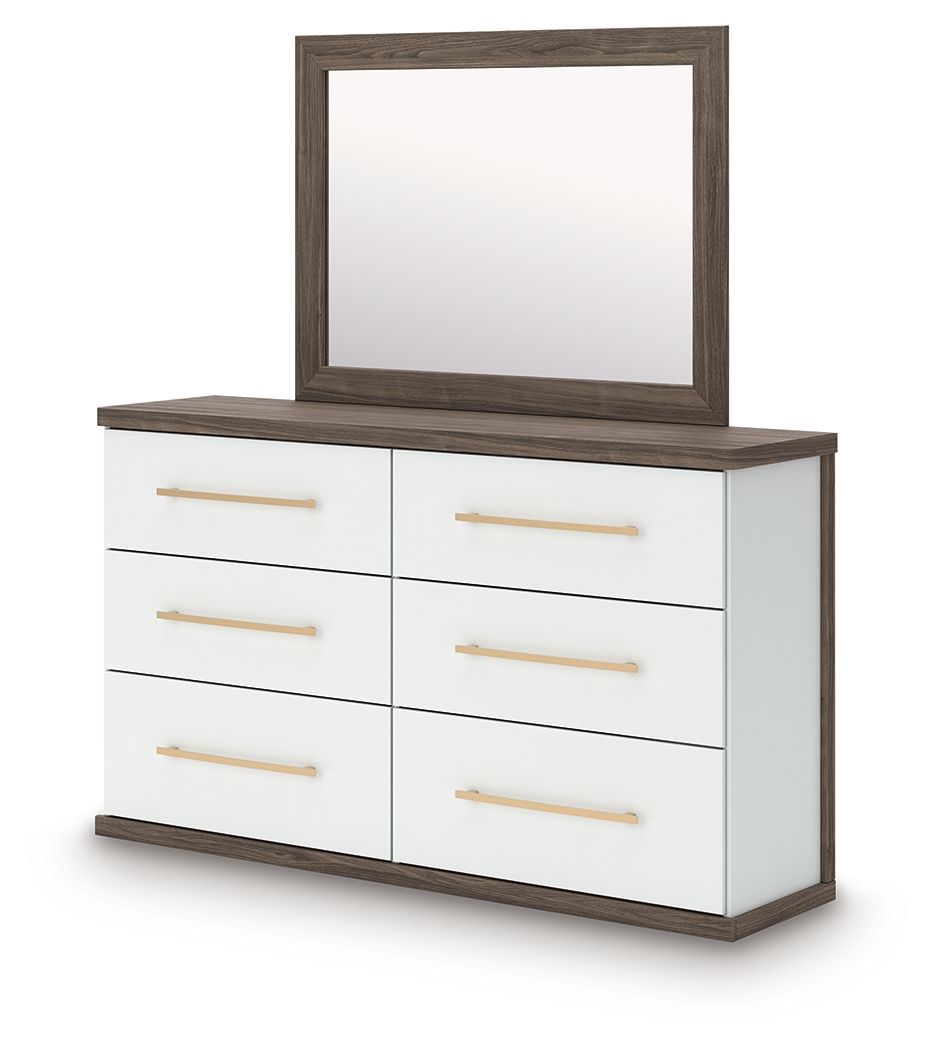 Kendanport - Six Drawer Dresser, alternate view 8