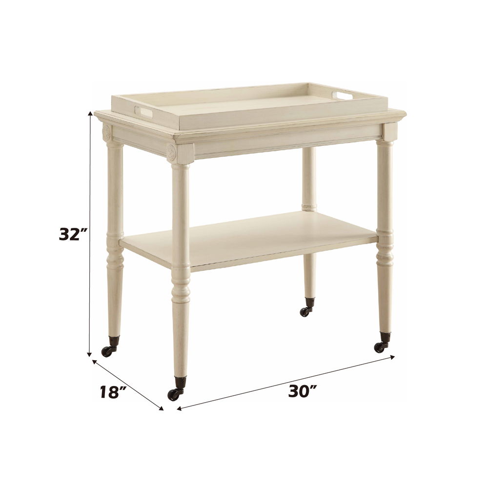 Frisco - Tray Table, alternate view 3 with metal