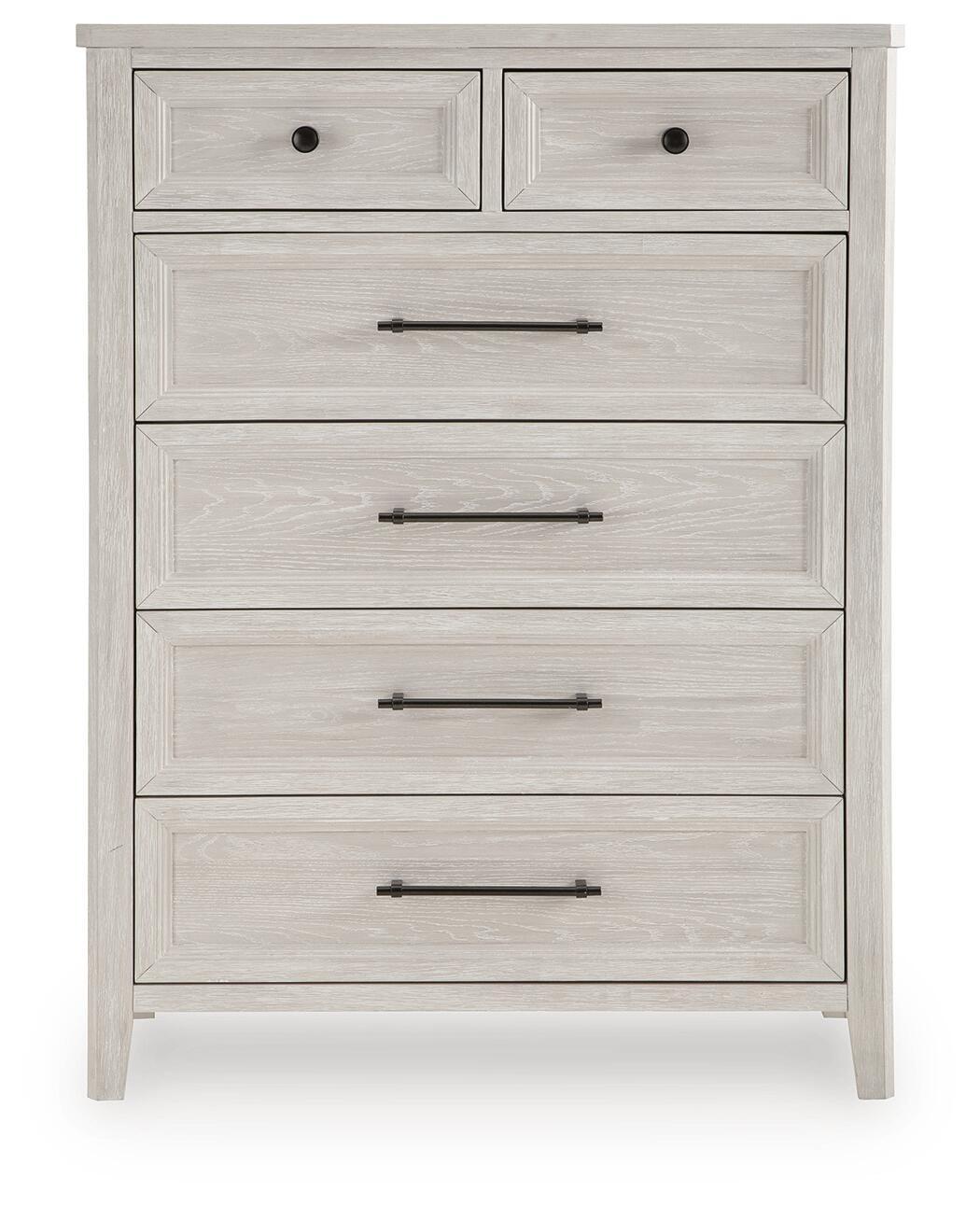 Darbonton Six Drawer Chest Dove White, gallery image 3