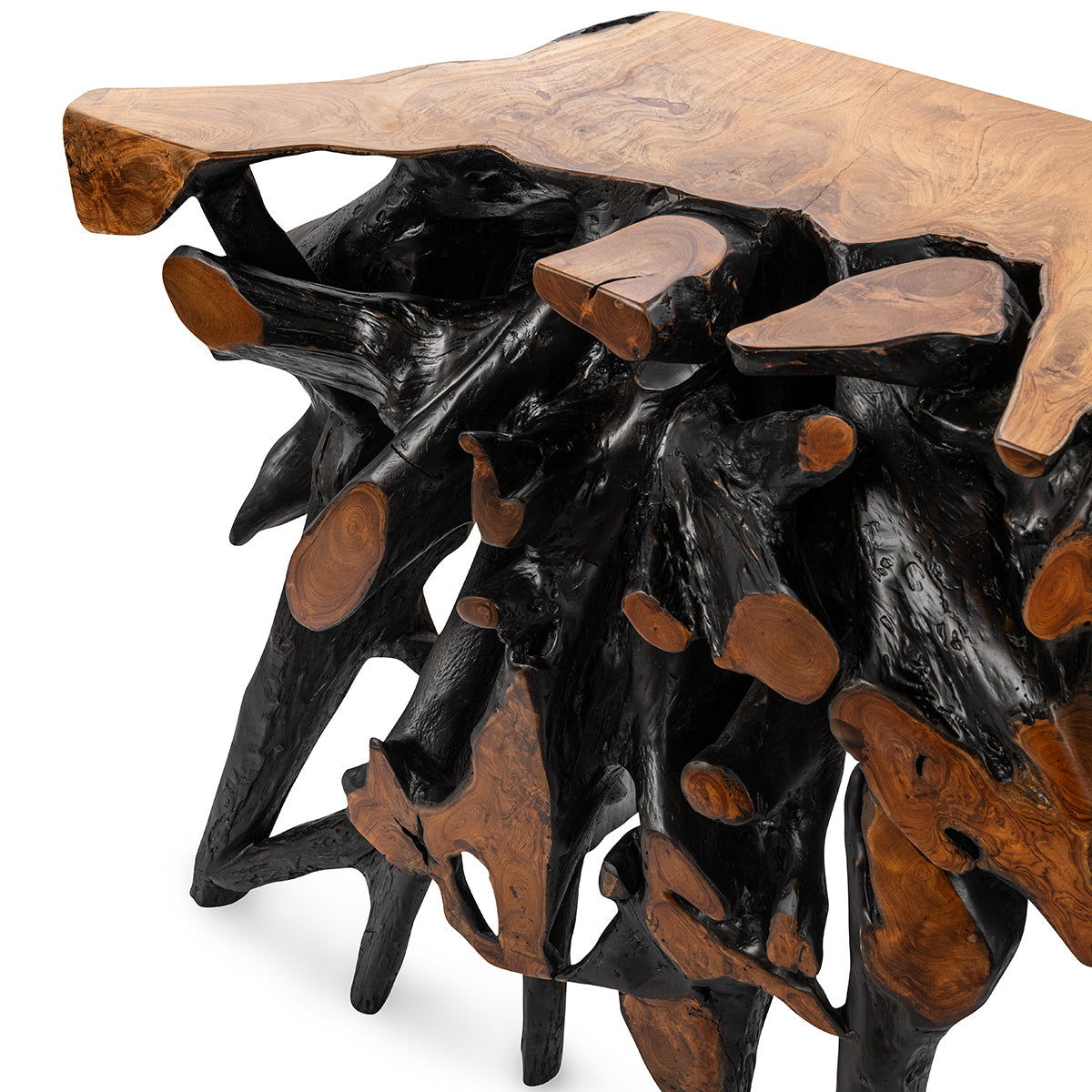 Cypress - Root Console Table, alternate view 16 with wood construction