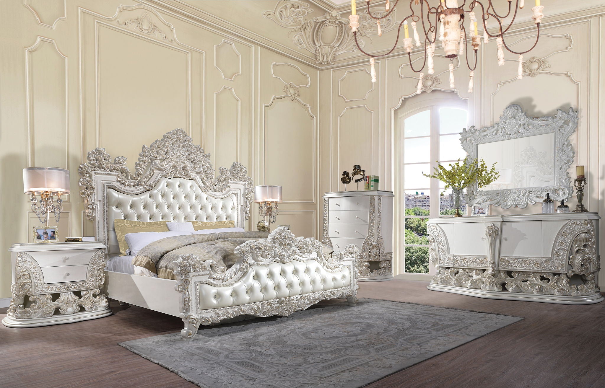 Adara - Dresser - Antique White, alternate view 4