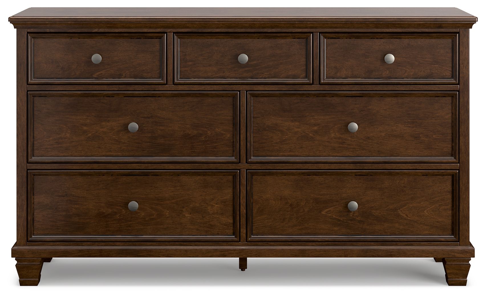 Danabrin - Dresser - Brown, alternate view 4 with wood construction