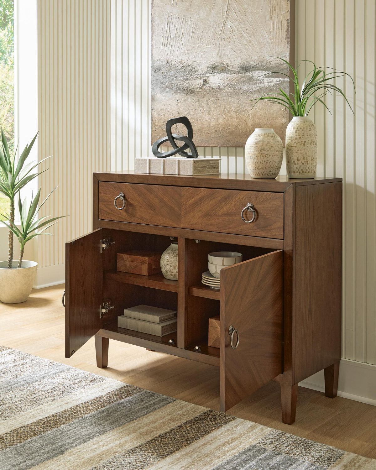 Walsgrove Accent Cabinet Medium Brown, gallery image 6