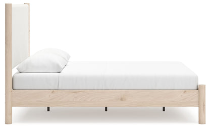 Cadmori - Upholstered Panel Bed, alternate view 4
