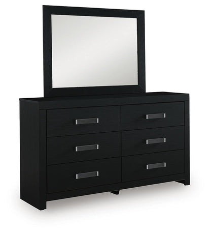 Maeling - Six Drawer Dresser, alternate view 3