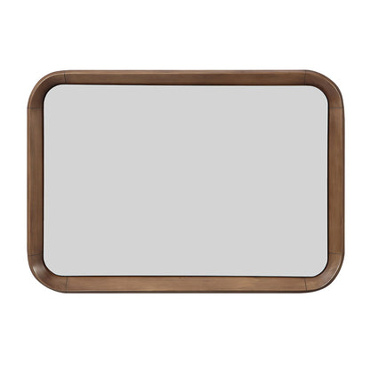 Harvey - Accent Mirror - Walnut, alternate view 2