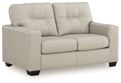 Santorine - Living Room Set, alternate view 16 with faux leather