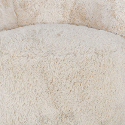 Adley - Plush Swivel Accent Chair, alternate view 4 with polyester fabric