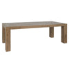 Kingston - Dining Table, product view with wood construction