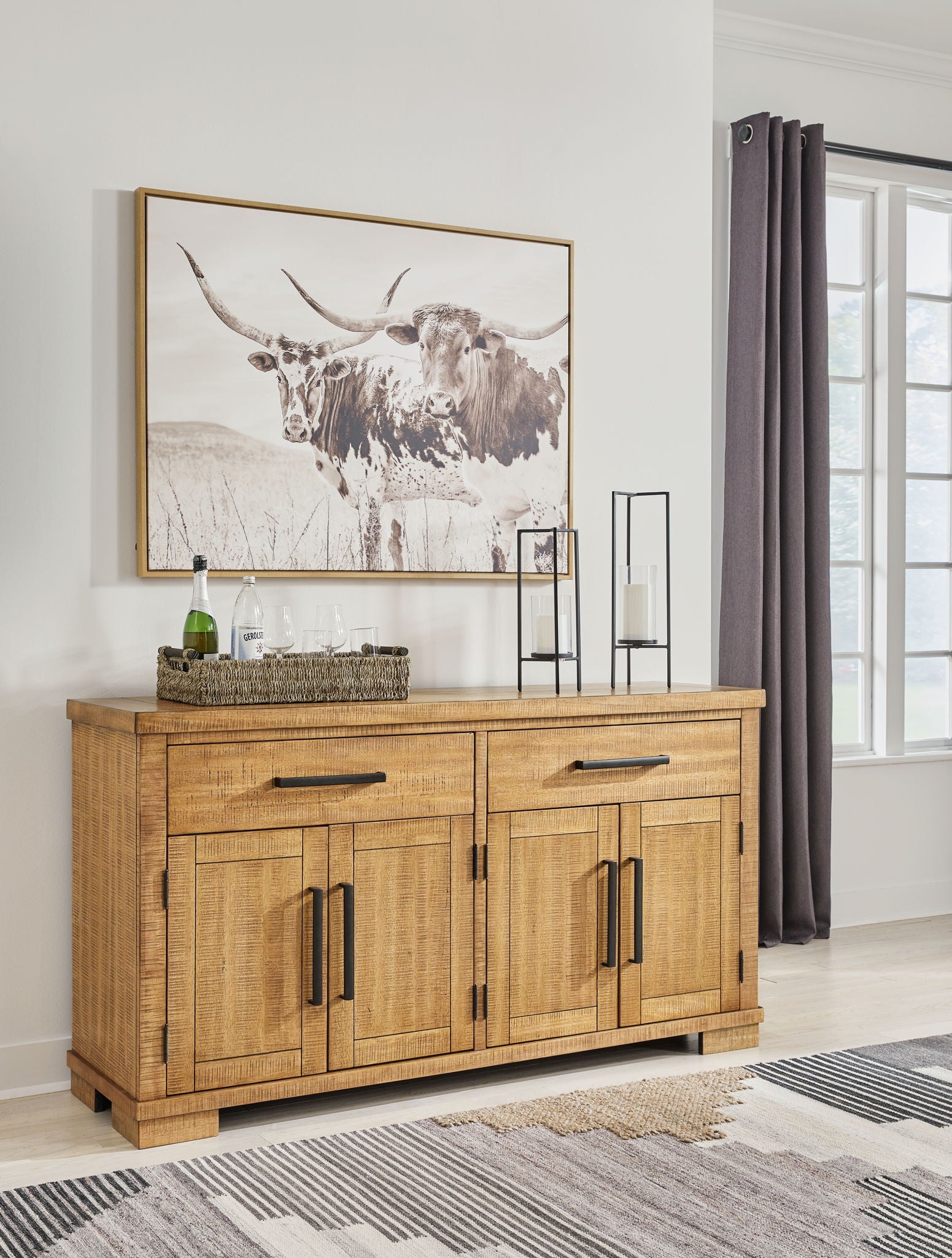 Havonplane - Counter Dining Set, alternate view 9 with solid wood