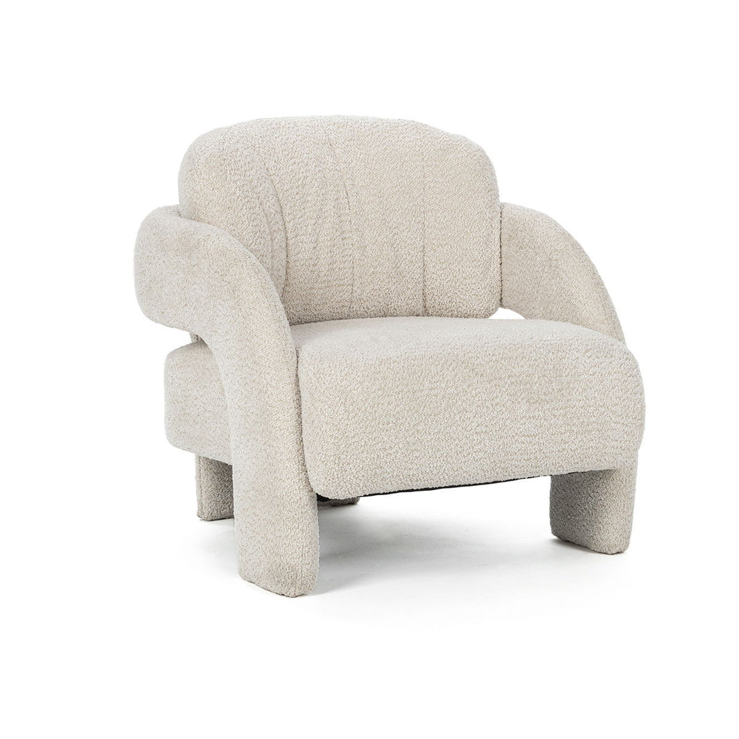 Salino - Upholstered Lounge Chair, alternate view 2 with polyester fabric