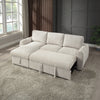 Nuriel - Reversible Sectional Sofa With Sleeper & Storage