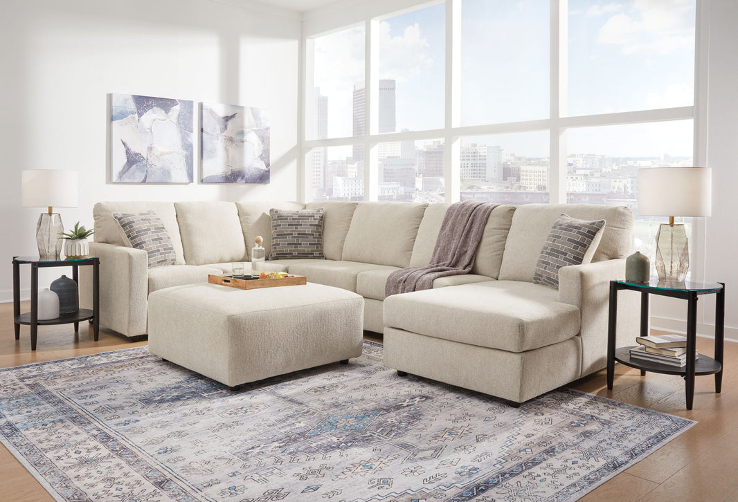 Edenfield - Living Room Set, alternate view 2 with linen fabric