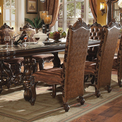 Versailles - Side Chair (Set of 2), alternate view 5 with leather upholstery