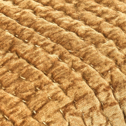 Bari - Velvet Sham - Honey Gold