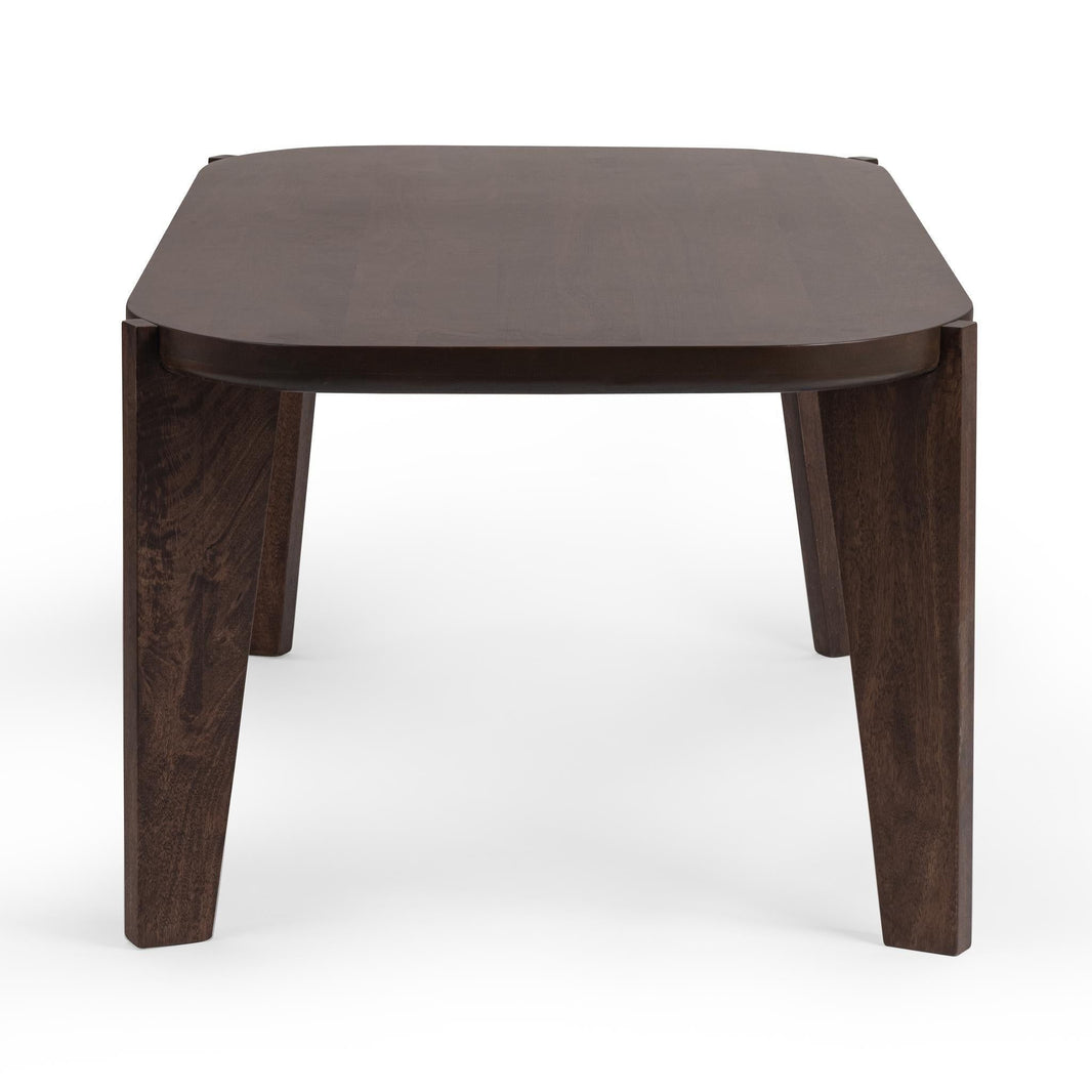 Albero - Dining Table - Bark Brown, alternate view 2 with wood construction