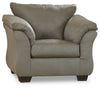 Darcy - Arm Chair, product view with stone