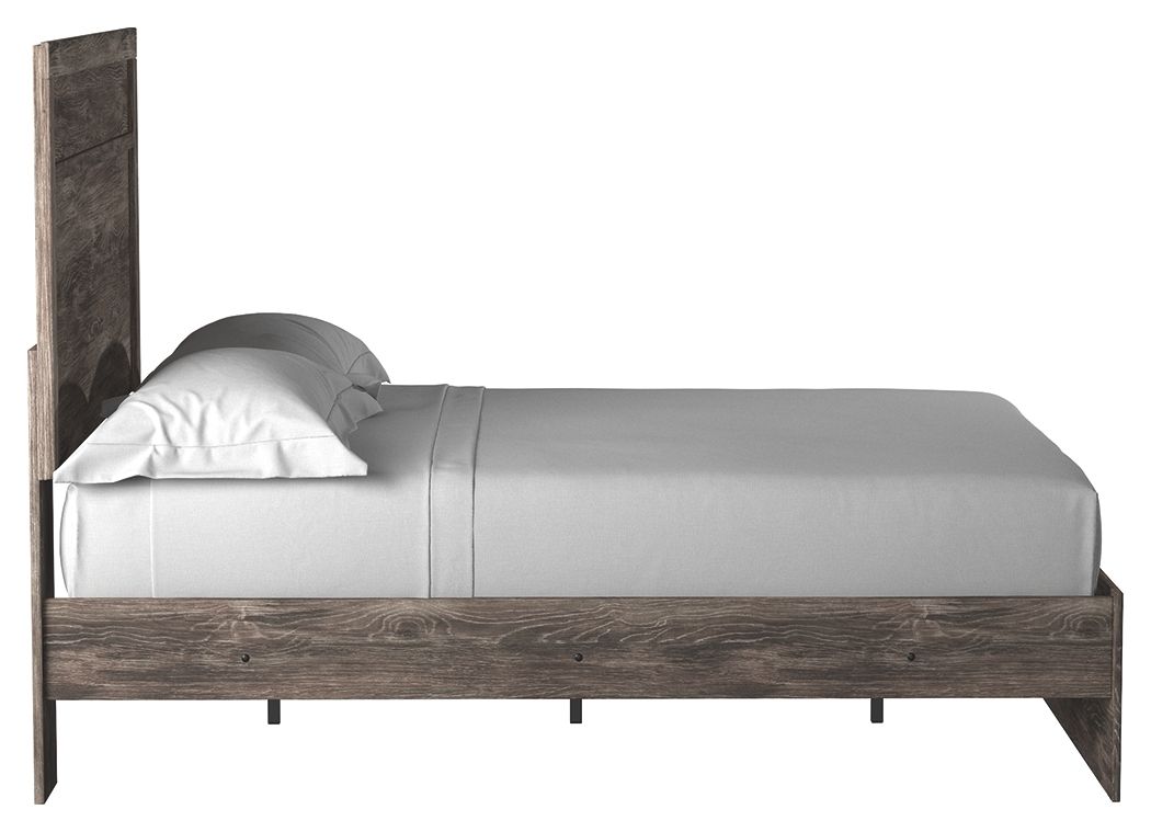 Ralinksi - Panel Bed, alternate view 11 with linen fabric