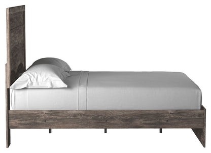 Ralinksi - Panel Bed, alternate view 11 with linen fabric
