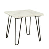 Telestis - End Table, product view with marble
