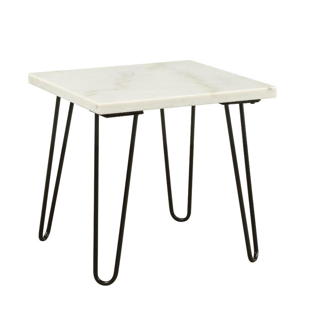 Telestis - End Table, product view with marble