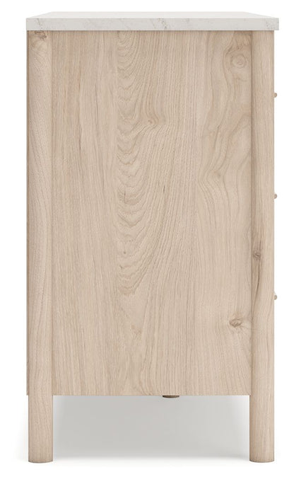 Cadmori - Six Drawer Dresser, alternate view 13 with marble
