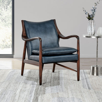 Kiannah - Club Chair, alternate view 12 with top-grain leather