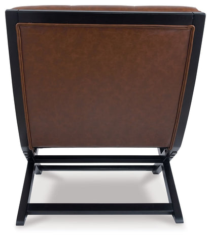 Sidewinder - Accent Chair, alternate view 5 with faux leather