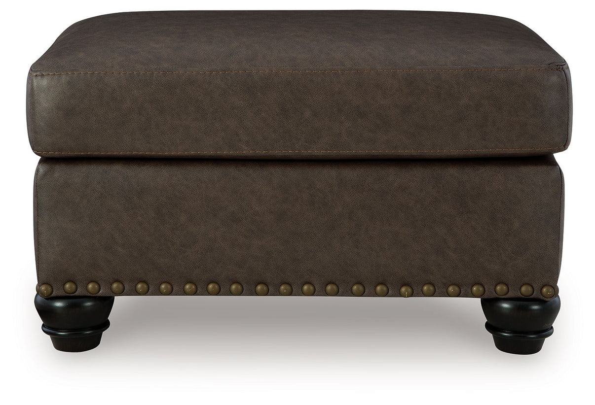 Roxmere - Living Room Set, alternate view 7 with faux leather