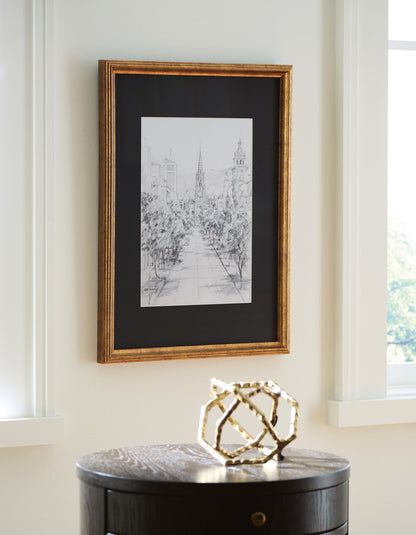 Lemmill Wall Art Black / White, gallery image 4