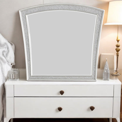 Maverick - Mirror - Platinum, alternate view 4 with wood construction