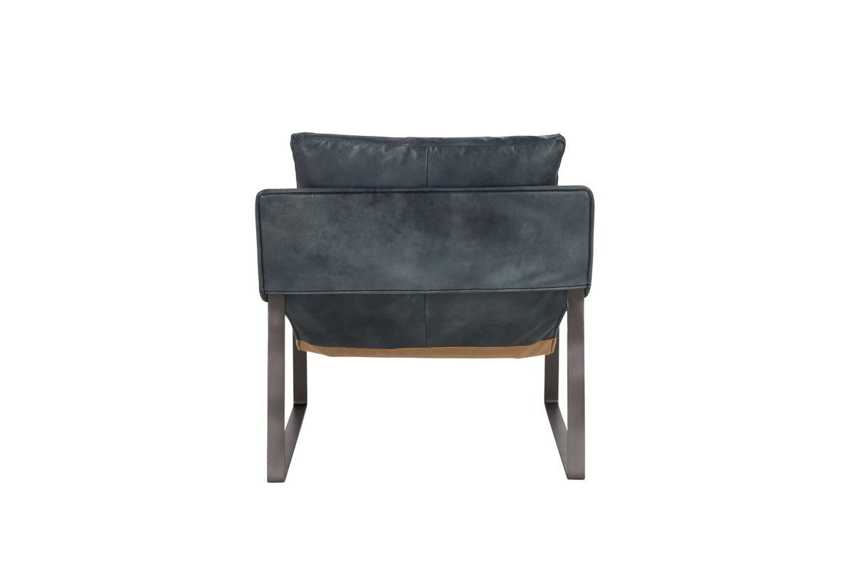 Morgan - Accent Chair, alternate view 8 with top-grain leather