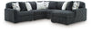 Midnight-Madness - 5 Piece Sectional