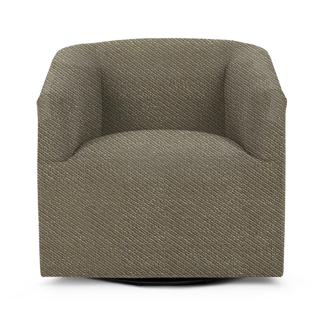 Vernon - Swivel Chair, alternate view 17 with top-grain leather