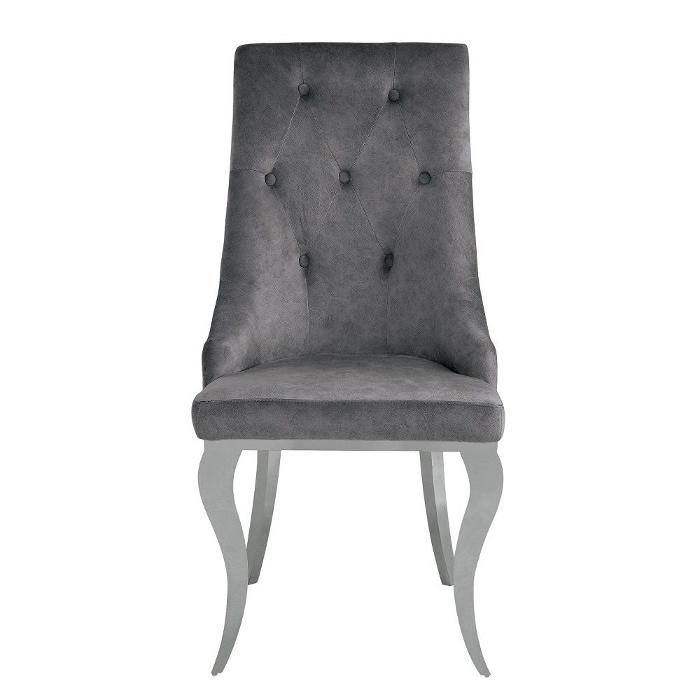 Dekel - Side Chair, alternate view 7 with metal