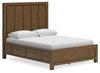 Cabalynn - Panel Bed With Storage, product view