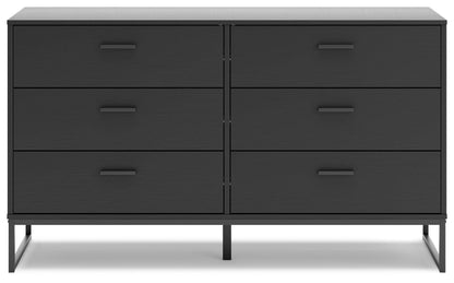 Socalle - Six Drawer Dresser, alternate view 6