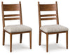 Greddinton - Dining Upholstered Side Chair (Set of 2), alternate view 2