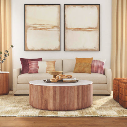 Josie - Round Table, alternate view 8 with wood construction