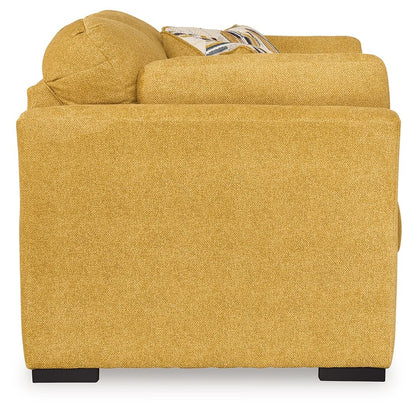 Keerwick - Living Room Set, alternate view 8 with velvet upholstery