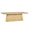 Orlando - Dining Table, alternate view 3 with wood construction