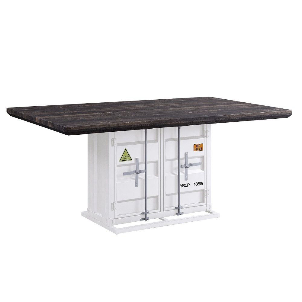 Cargo - Dining Table, alternate view 2 with metal
