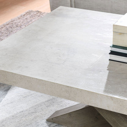 Durant - Coffee Table, alternate view 2 with wood construction