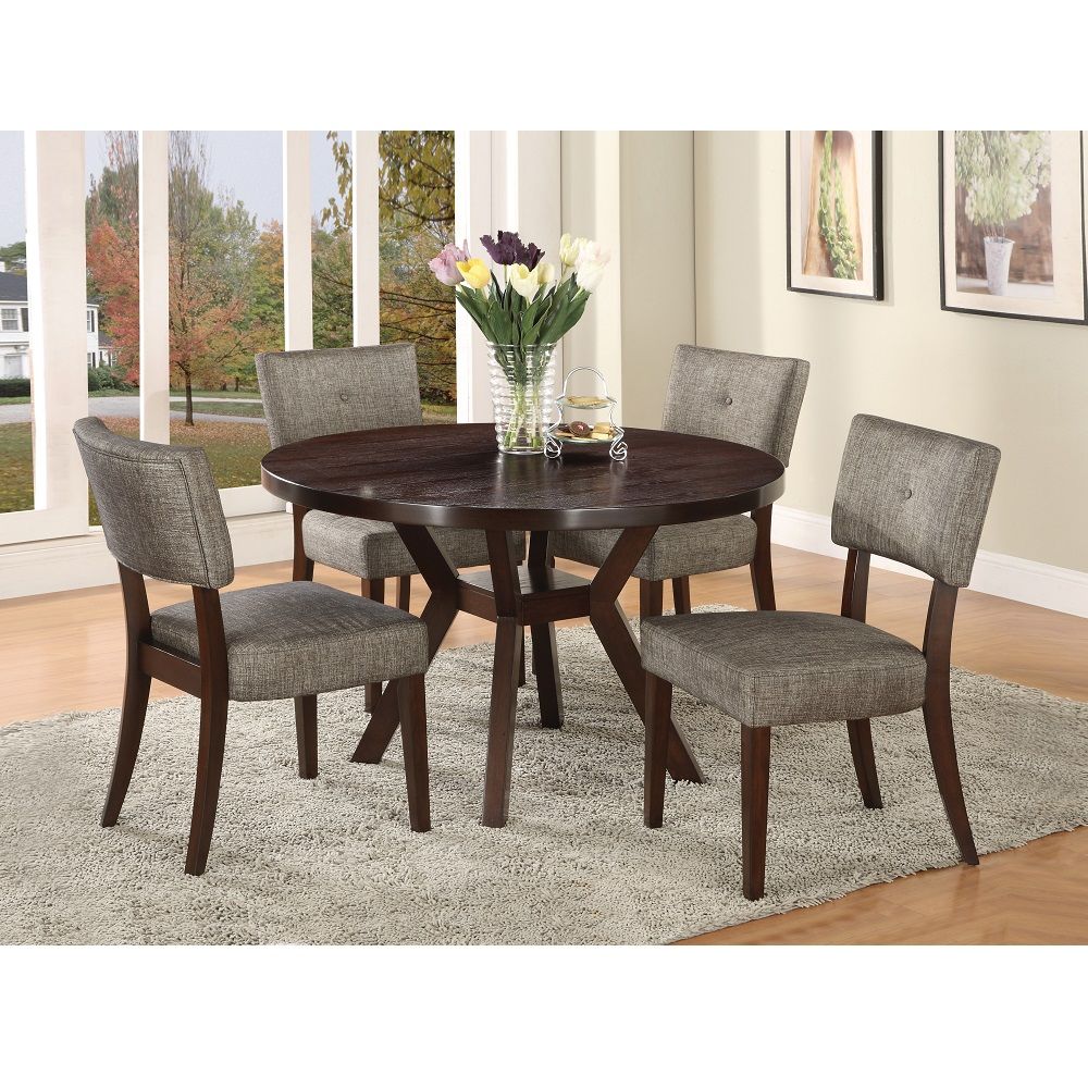 Drake - Dining Table - Espresso, alternate view 3 with engineered wood